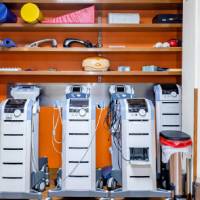 Fotografía de las instalaciones, se visualiza Equipo de rehabilitación Ozonklinikat