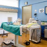 Fotografía de las instalaciones, se visualiza Área de tratamiento Ozonklinikat